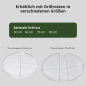 Preview: HeRo24 Edelstahl Dreibein T180S mit 60 cm Edelstahl Rost Kette Hacken Wirbel