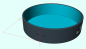 Preview: Aufblasbarer POOL / Swimmingpool Innen Durchmesser 540 cm, Aussen durchmesser 570 cm,  Höhe 130cm
