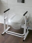 Mobile Preview: WC-Aufstehhilfe- mobiles-Toiletten Stützgestell Haltegriff für Badezimmer Stützgriff Halteschiene (M)