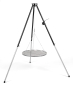 Preview: Dreibein mit Kurbel & Edelstahl Grillrost 60cm Preview: Dreibein mit Kurbel & Edelstahl Grillrost 60cm