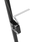 Preview: Dreibein mit Kurbel & Edelstahl Grillrost  60cm mit 6 mm Stäbe robust