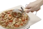 Preview: Pizzastein aus Cordierit  38 x 30 x 1,5 cm für Backofen Metallrahmen - Pizzaschaufel - Pizzaschneider 4 er Set