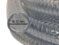 Preview: PVC Spiralschlauch Saugschlauch Druck & Förderschlauch 25 mm / 10 m   Transparent