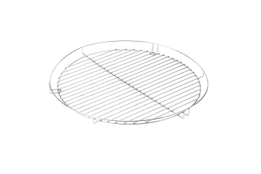 Grillgalgen -Schwenkgrill mit Erdspies -Edelstahl mit Grillrost 50 cm verchromt