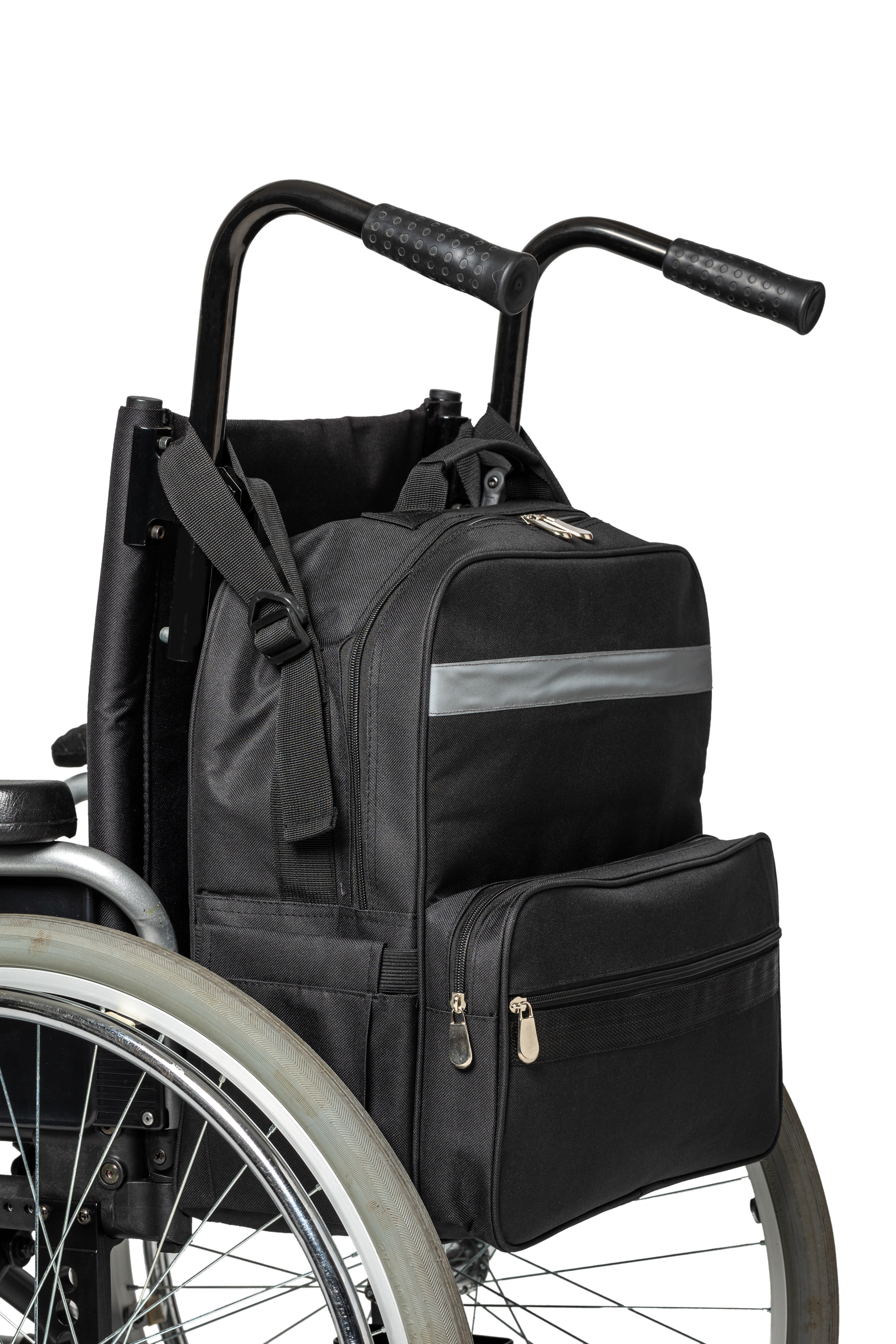 Rollstuhltasche Hinten Rollstuhl Tasche mit 11 Taschen,Rollstuhl Rucksack  Aufbewahrungstasche,Rollstuhl Zubehörtasche für Erwachsene mit  Reflektierenden Streifen und Wärmeisolierungstasche : : Drogerie &  Körperpflege