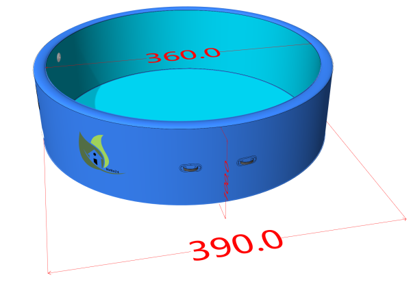 Schwimmbad 360 cm