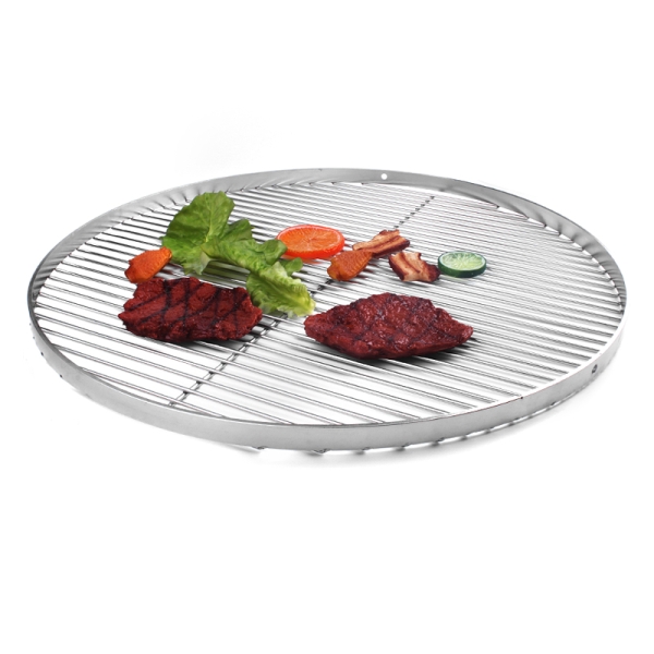 EDELSTAHL GRILLROST  60 cm  SCHWENKGRILL DREIBEIN SCHWENKER