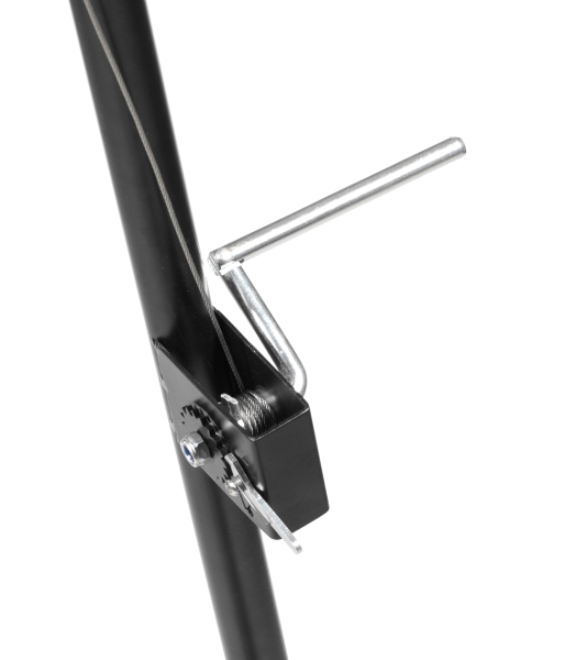 Dreibein mit Kurbel & Edelstahl Grillrost 60cm Dreibein mit Kurbel & Edelstahl Grillrost 60cm